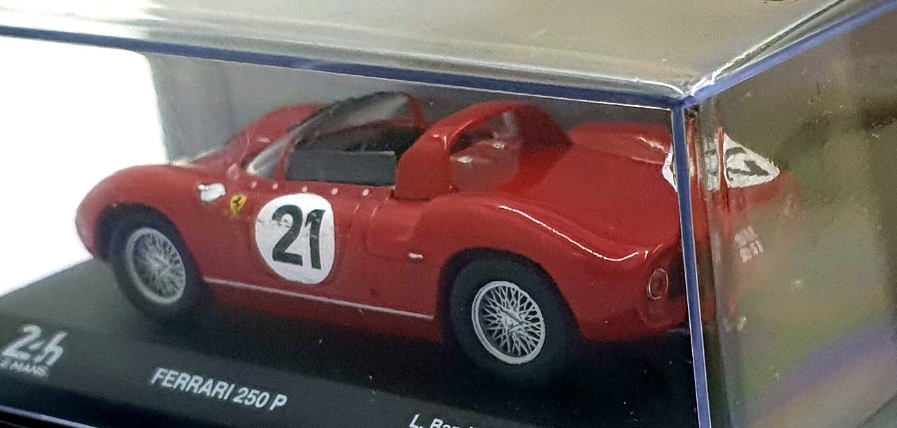Altaya 1/43 Scale IXC.LMN.F.029 - Ferrari 250 P #21 LM 1963 - Bandini/Scarfiotti
