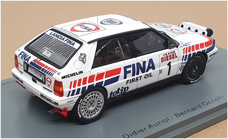 Spark 1/43 Scale S9008 - Lancia Delta HF Integrale 16v #1 Winner Sanremo 1991