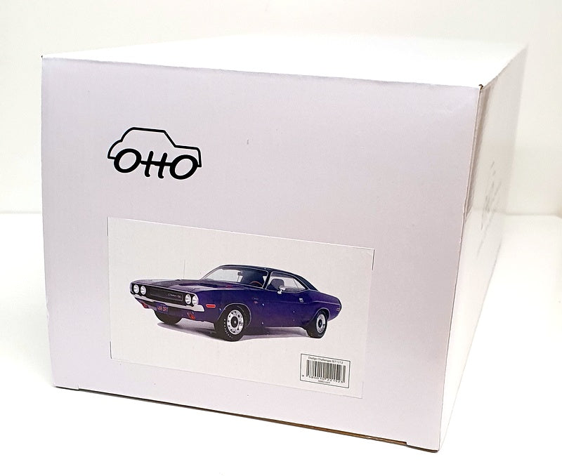 Otto Mobile 1/12 Scale Resin G083 - 1970 Dodge Challenger - Met. Purple