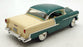 Ertl 1/18 Scale Diecast 171225B - 1955 Chevrolet Bel Air - Green/Cream