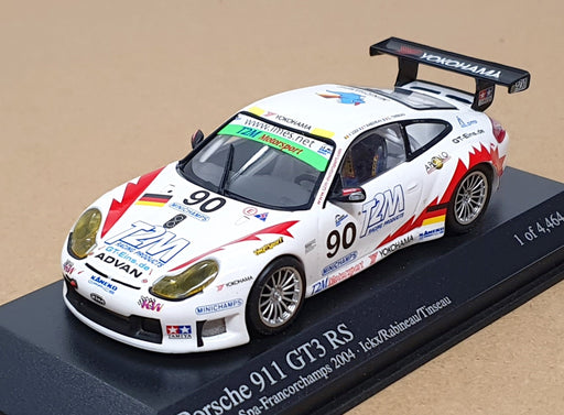 Minichamps 1/43 Scale 400 046980 - Porsche 911 GT3 RS #90 1000Km Spa 2004