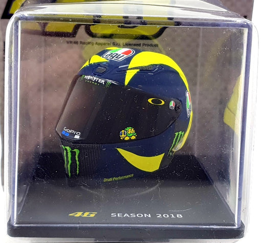 Altaya 1/5 Scale MT9ALA0001 Helmet MotoGP Valentino Rossi 2018 Season #46