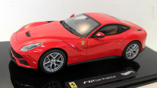 Hot Wheels 1/43 Scale diecast - X5499 Ferrari F12 Berlinetta red