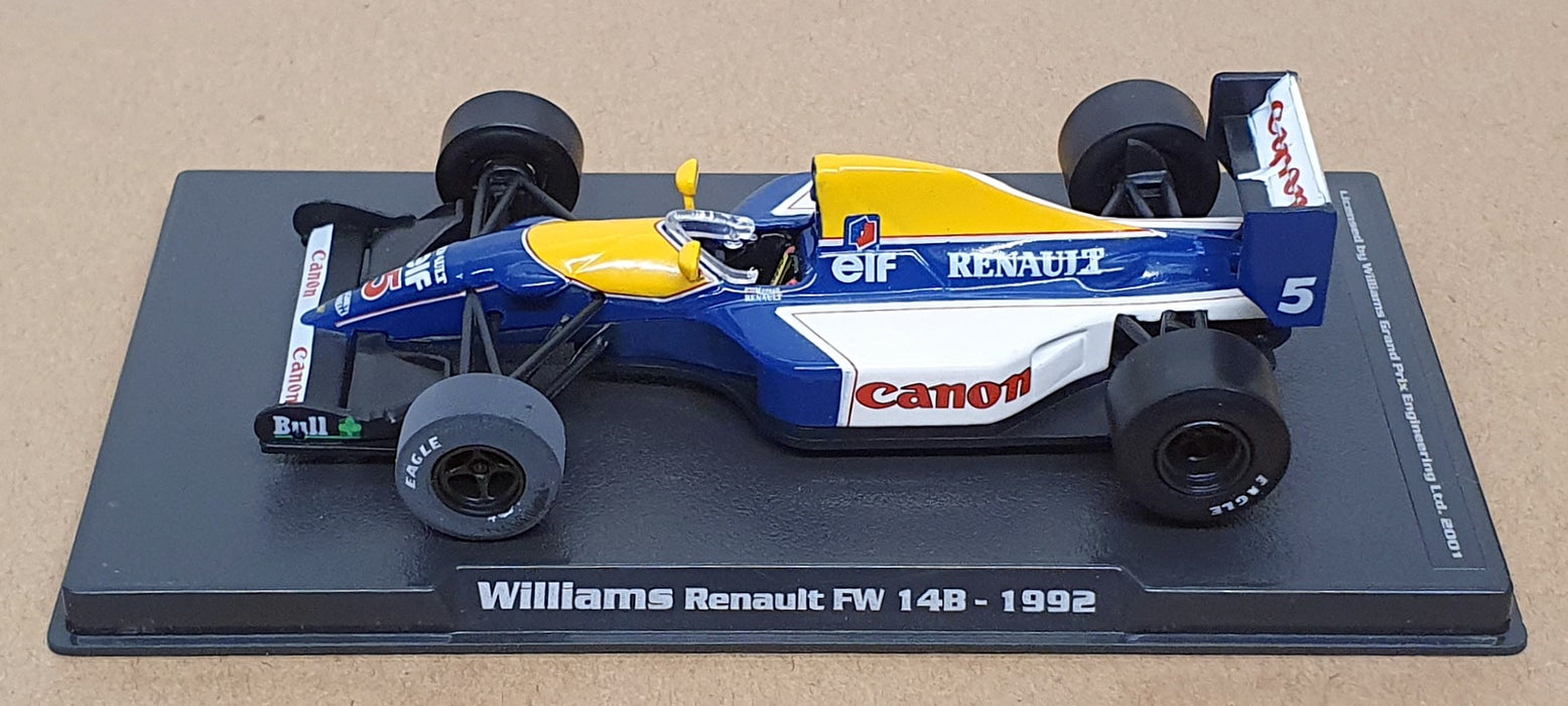 Atlas Editions 1/43 Scale 3128 001 - F1 Williams Renault FW 14B 1992 N. Mansell