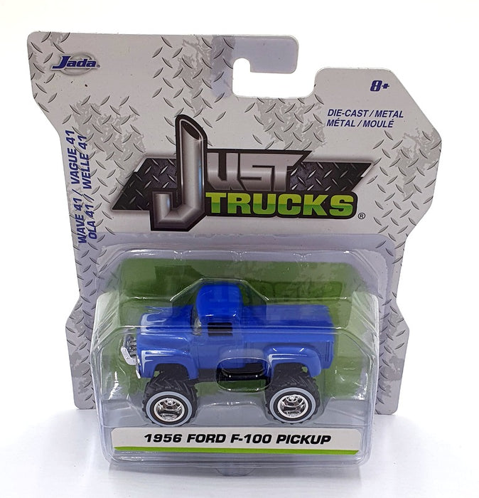 Jada Just Trucks 1/64 Scale 14020 - 1956 Ford F-100 PickUp - Blue