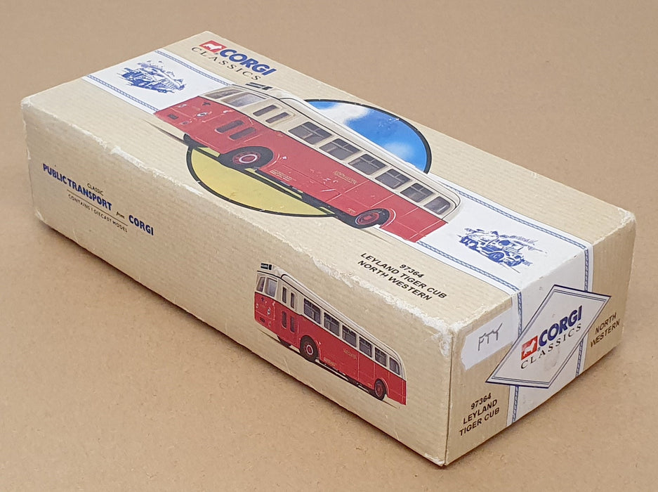 Corgi 1/50 Scale 97364 - Leyland Tiger Cub Bus North Western - Cream/Red