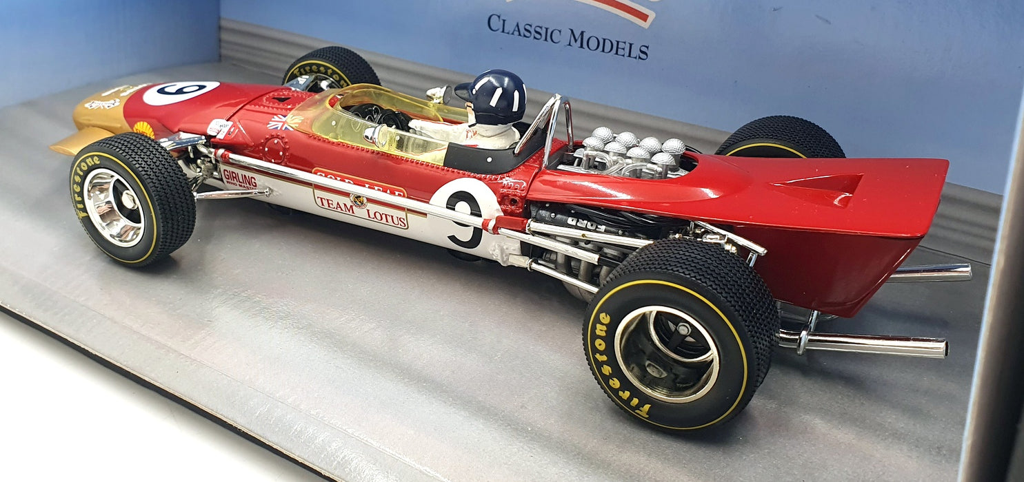 Quartzo 1/18 Scale Q9003 Lotus 98B Winner Monaco GP 68 Graham Hill
