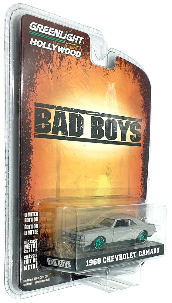Greenlight 1/64 Scale 44810-D - 1968 Chevrolet Camaro Bad Boys - Chase