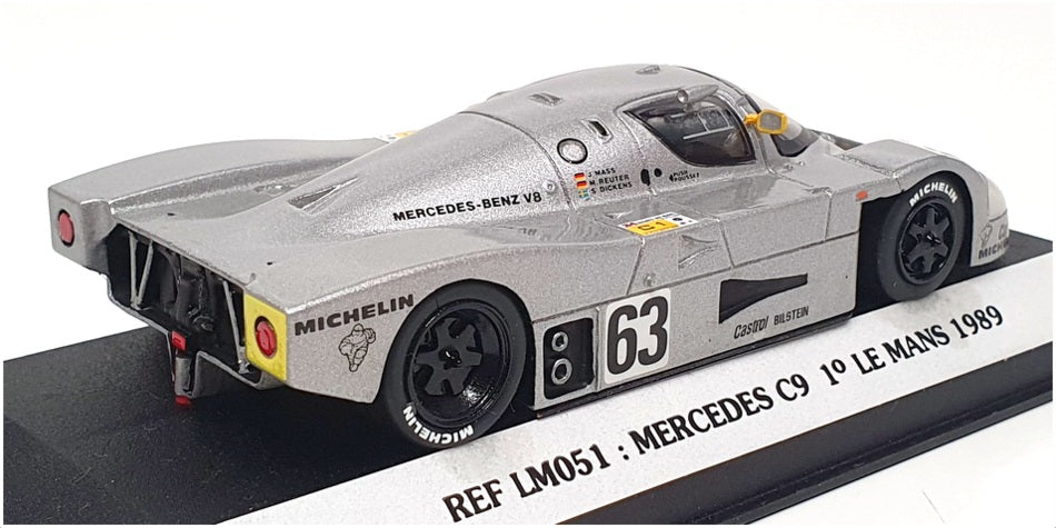 Sauber Mercedes C9 winner Le Mans 1989 - scale 1/43rd 1985-1989 24H LE MANS MOTORSPORTS Sauber Mercedes C9 winner Le Mans 1989 - scale 1/43rd 1985-1989 24H LE MANS MOTORSPORTS