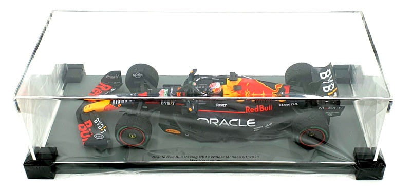 Spark 1/18 Scale 18S894 - Oracle Red Bull RB19 F1 Monaco GP 2023 #1 Verstappen
