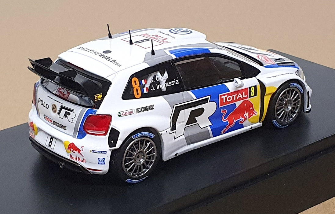 VW Dealership 1/43 Scale 6C7.099.300.B .NP3 - VW Polo R WRC #8 Monte Carlo 2013