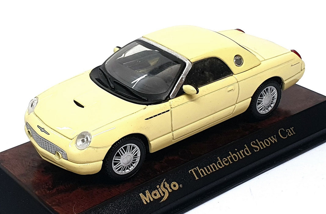 Maisto 1/43 Scale Diecast 31507 - Ford Thunderbird Show Car - Pale Yellow
