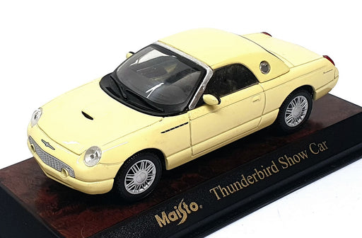 Maisto 1/43 Scale Diecast 31507 - Ford Thunderbird Show Car - Pale Yellow