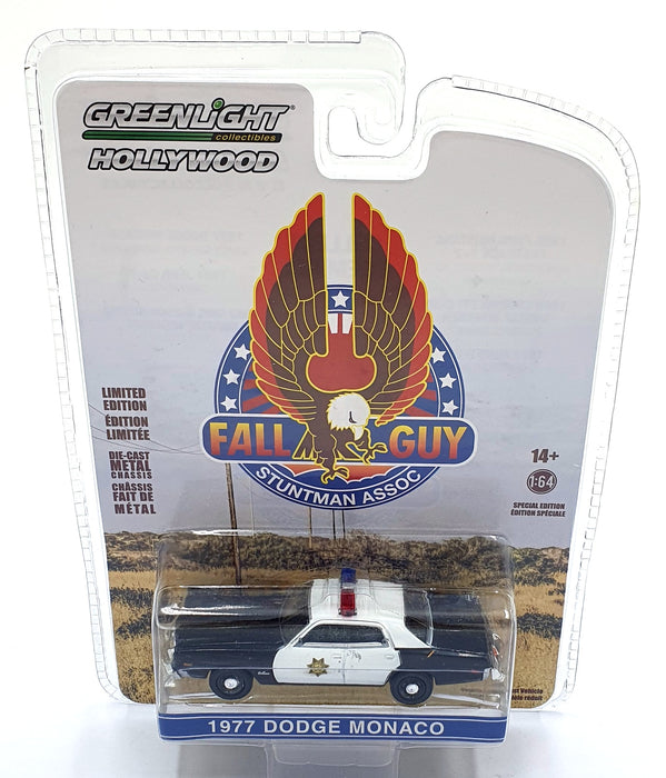 Greenlight 1/64 Scale 44965-D - 1977 Dodge Monaco Fall Guy Stunt Man