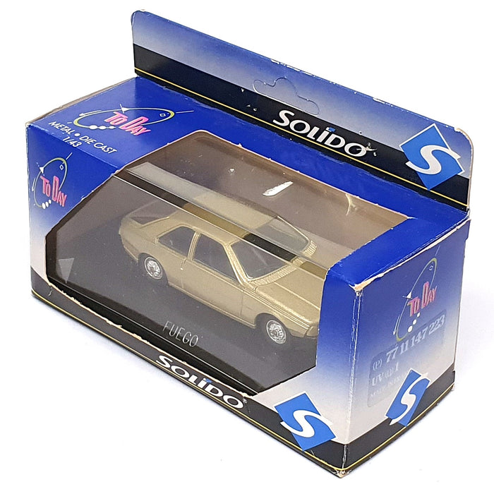 Solido 1/43 Scale 77 11 147 223 - Renault Fuego - Met. Greenish Gold