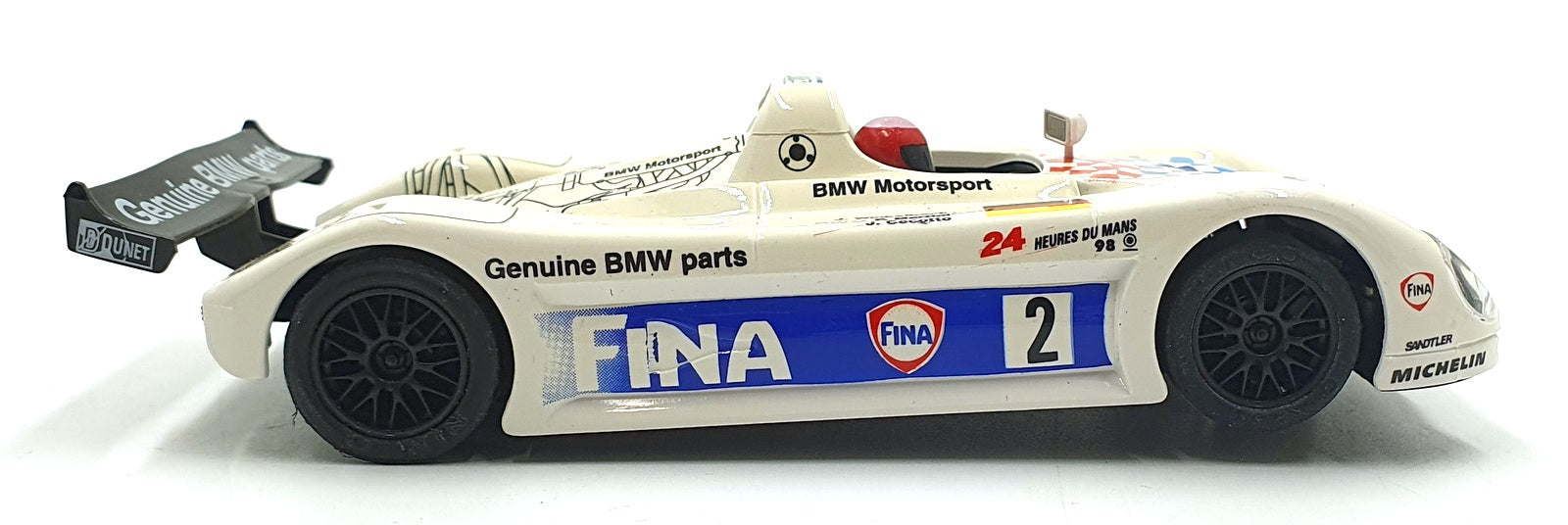 Ninco 1/32 Scale Slot Car 240226 - BMW #2 Winkelhock/Martini/Cecotto