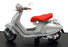 Maisto 1/18 Scale 39540 - 2014 Vespa 946 Bellissima Moped - Silver
