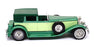 Matchbox Appx 10cm Long Diecast Y-4 - 1930 Duesenberg Model J - 2-Tone Green