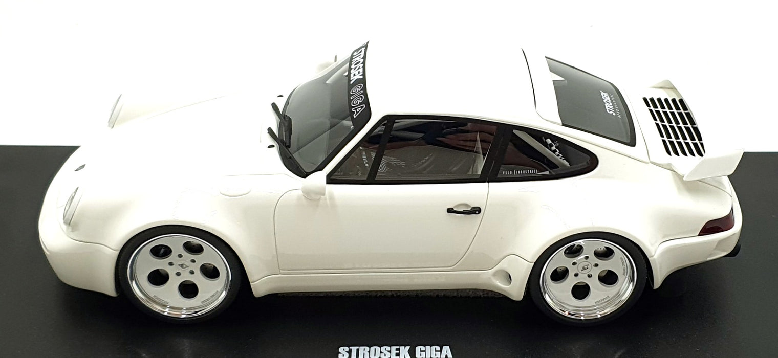 GT Spirit 1/18 Scale Resin GT525 - Porsche Strosek Giga - White