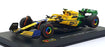Burago 1/43 Scale 18-38215NS - McLaren MCL38 #4 Monaco Grand Prix 2024 - Norris