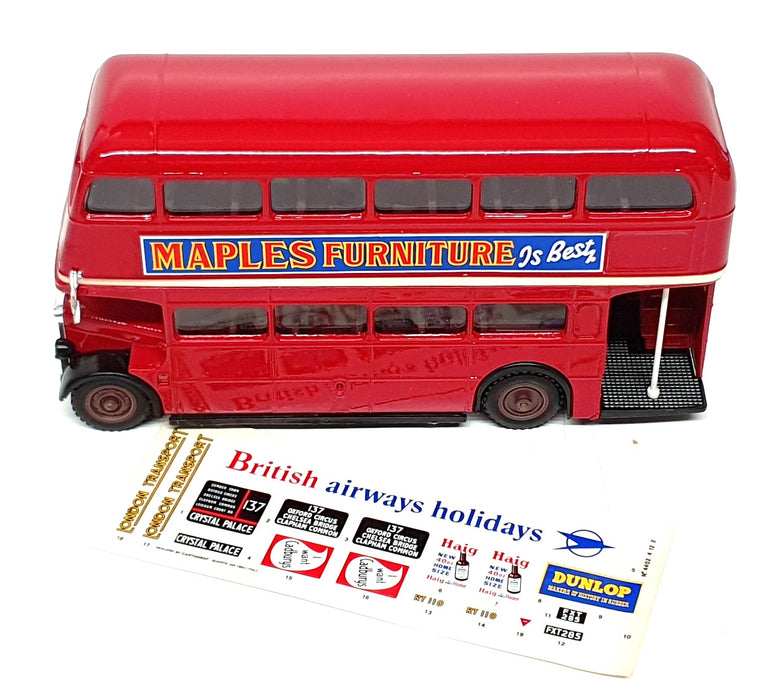 Solido 1/50 Scale 4402 - AEC RT Double Deck London Bus - Red