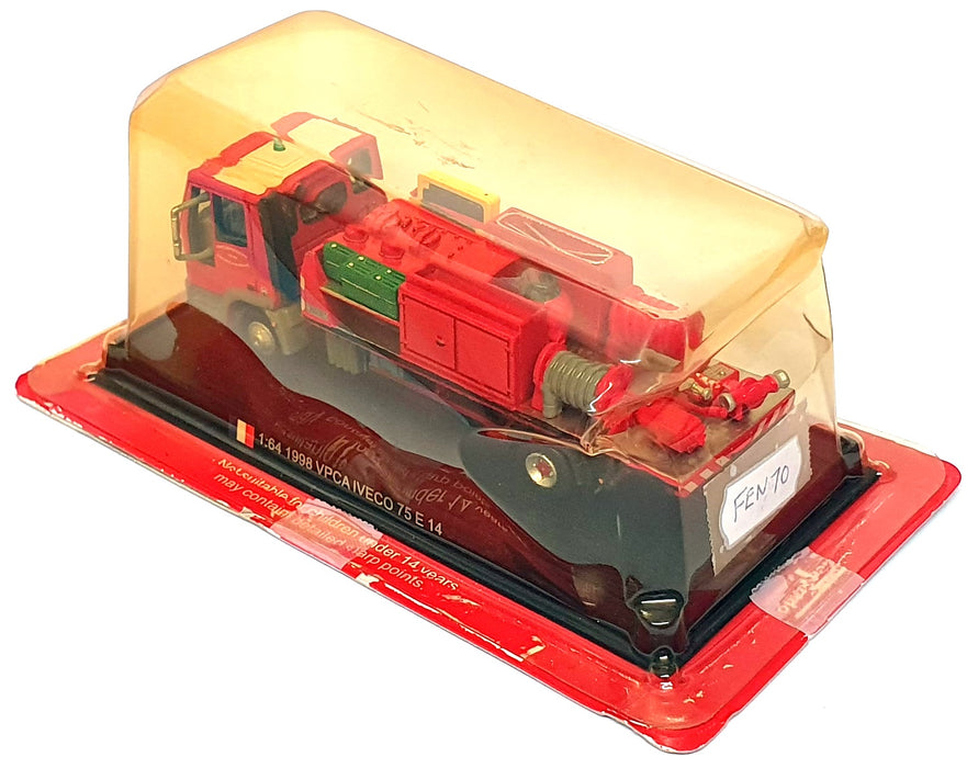 Del Prado 1/64 Scale FEN70 - 1998 Iveco 75 E 14 VPCA Fire Engine - Red