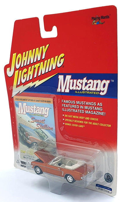 Johnny Lightning 1/64 Scale 291-11 - 1965 Convertible - Met. Orange