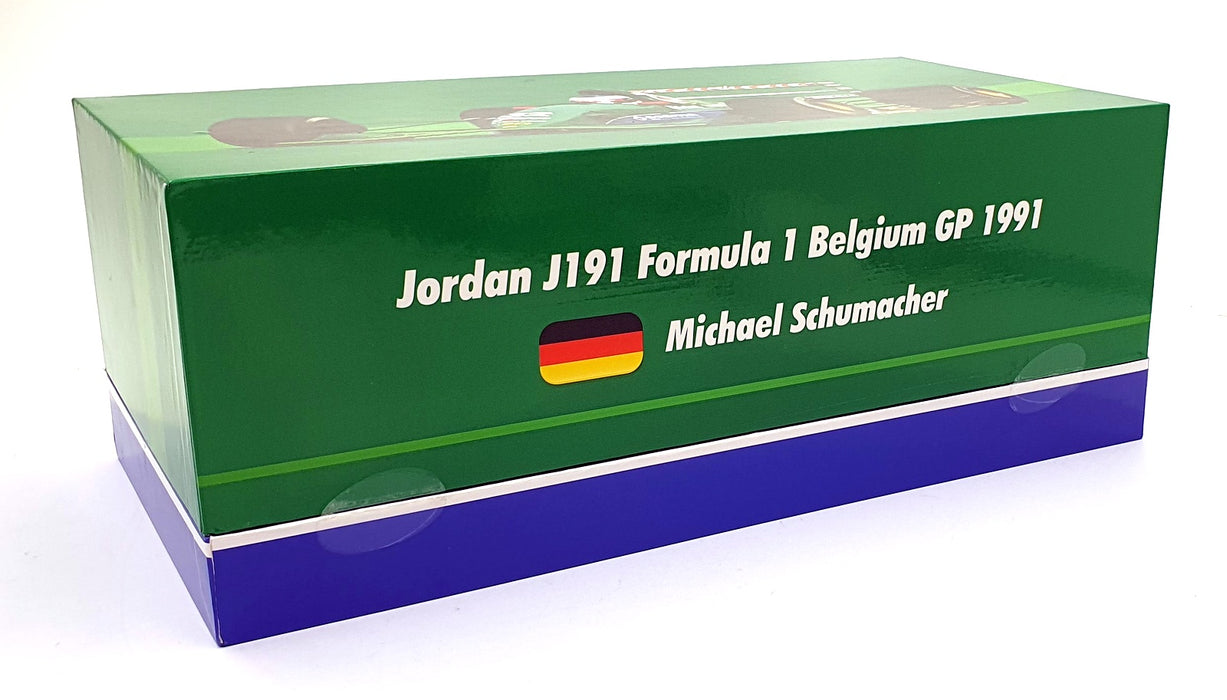 Werk83 1/18 Scale W1802501C Jordan J191 #32 F1 Belgium GP 1991 Schumacher