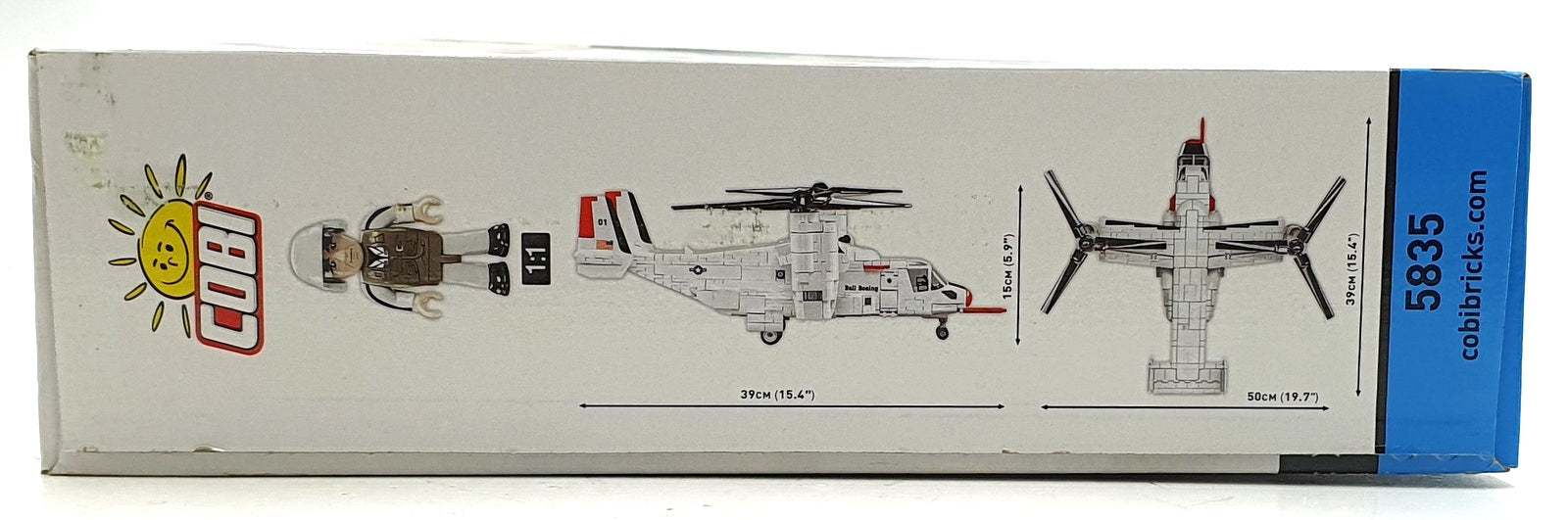 Cobi Bricks 1/48 Scale Plastic 5835 - Bell Boeing V-22 Osprey