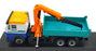 Cararama 1/60 Scale 100005E - Mercedes-Benz Construction Truck with Hook - Green