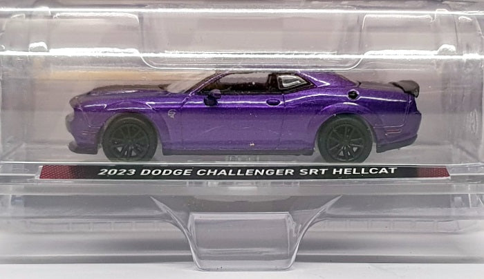 Greenlight 1/64 Scale 68070-A - 2023 Dodge Challenger SRT Hellcat - Purple