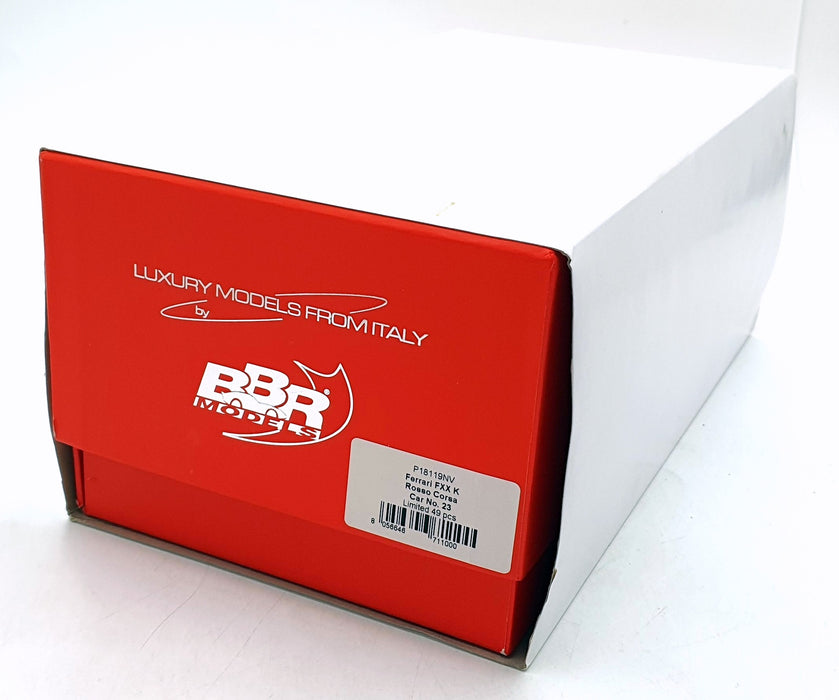 BBR 1/18 Scale Resin P18119NV - Ferrari FXX K Rosso Corsa #23 - Red