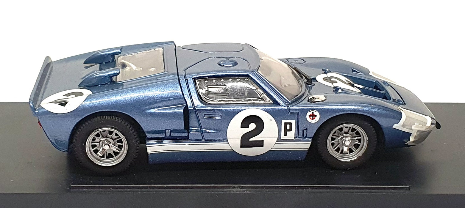 Bang 1/43 Scale Diecast 7091 - Ford MkII #2 Sebring 1966 - Met. Blue