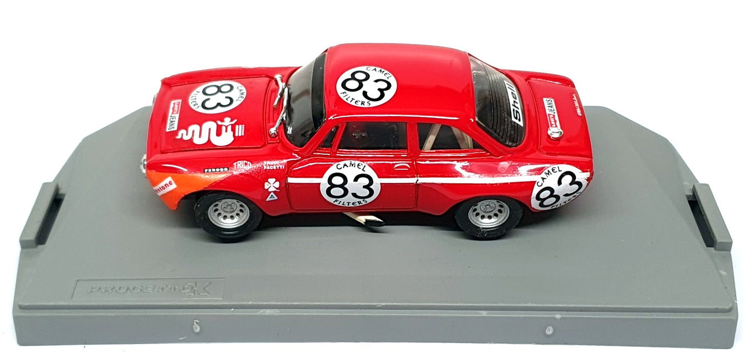 ProgettoK 1/43 Scale PK 137 - Alfa Romeo GTAJ 1300 #83 SPA 1972 - Red