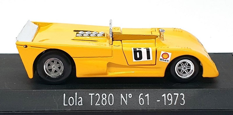 Solido 1/43 Scale Diecast 2424 - Lola T280 #61 Le Mans 1973 - Yellow