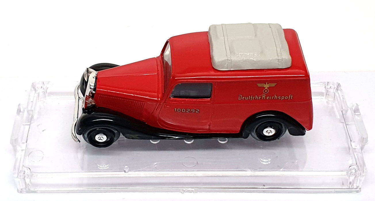 VITESSE 1/43 Scale Diecast 292 - Mercedes 170 Van Reichspost - Red 