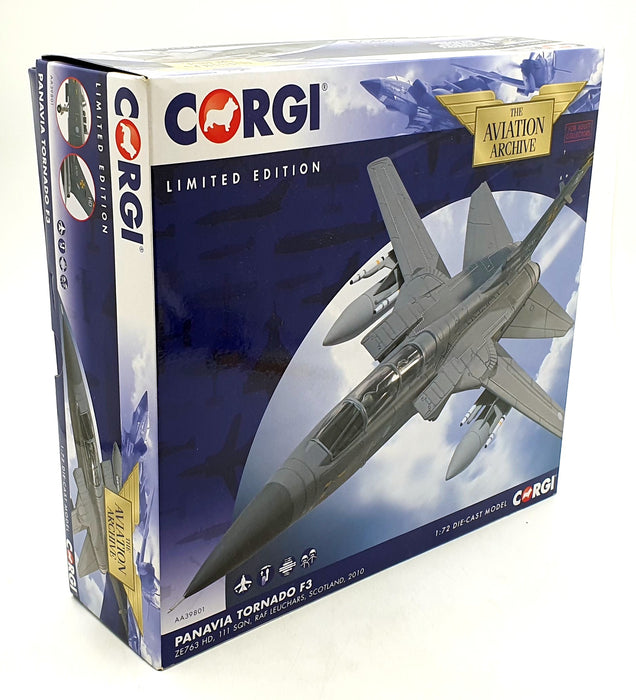 Corgi 1/72 Scale Diecast AA39801 - Panavia Tornado F3 111 SQN RAF Scotland 2010
