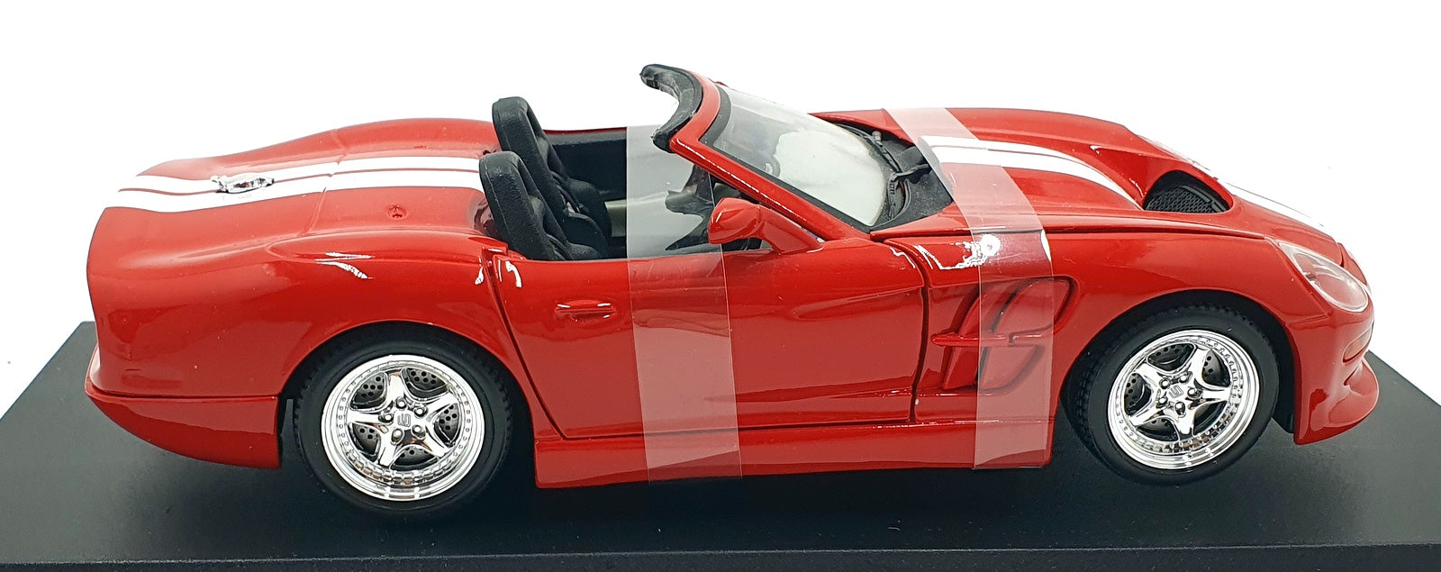 Maisto 1/18 Scale Diecast 46629 - Shelby Series One - Red/White Stripes