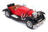 Burago 1/18 Scale Diecast 26725J - 1928 Mercedes Benz SSK - Red