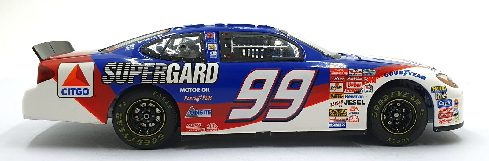 Team Caliber 1/24 Scale B992016CI - 2001 Ford Taurus #99 NASCAR - Jeff Burton