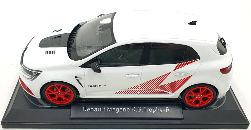 Norev 1/18 Scale Diecast 185239 - Renault Megane R.S Trophy-R 2019 - White