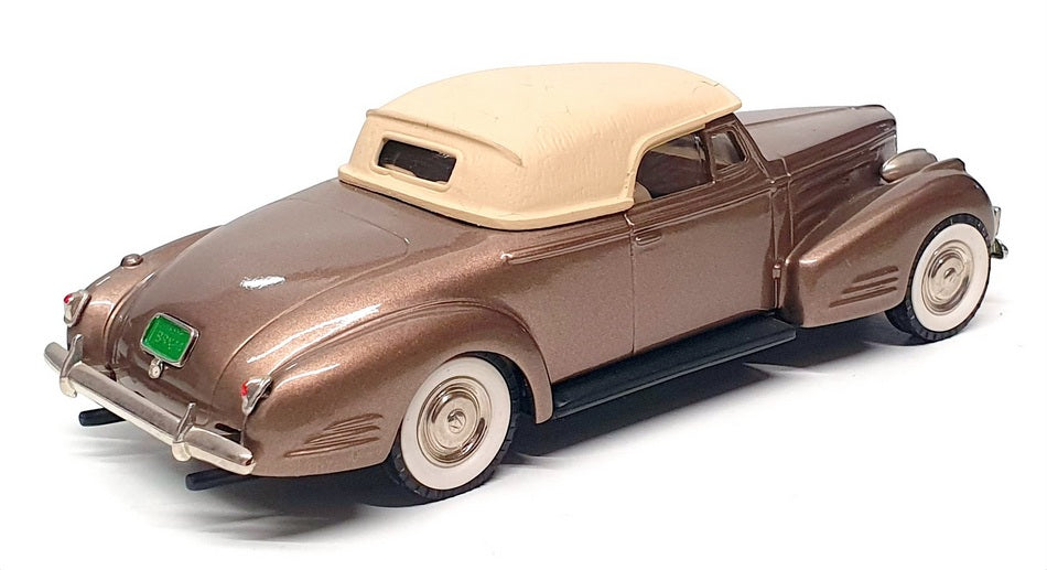 Brooklin 1/43 Scale BRK14 002B - 1940 Cadillac V16 Conv - Medium Bronze
