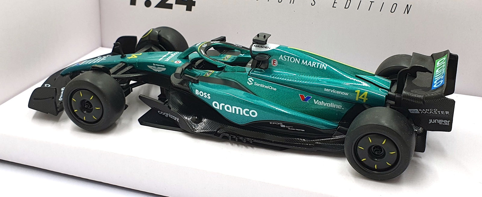 CMJ 1/24 Scale Diecast DC124AMF1 - Aston Martin F1 #14