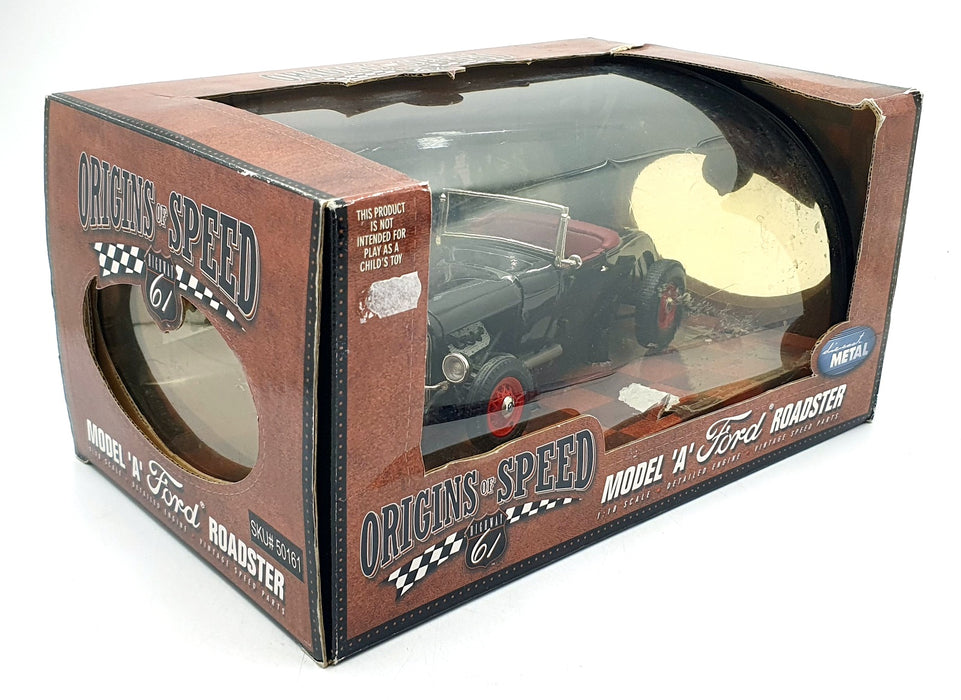 Highway 61 1/18 Scale Diecast 50161 - Ford Model A Roadster - Black