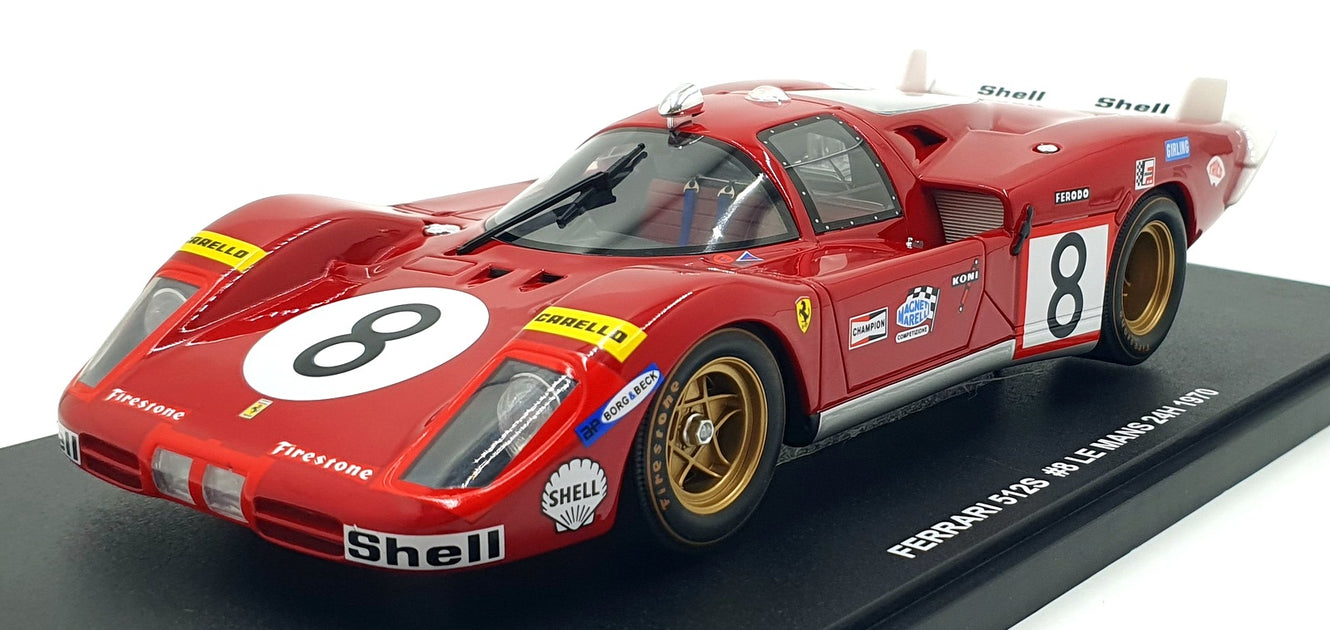 WERK83 1/18 フェラーリ 512S #5 ルマン24H 1970 WERK83 1:18 Ferrari 512S #8 24h LeMans 1970 Merzario, Regazzoni