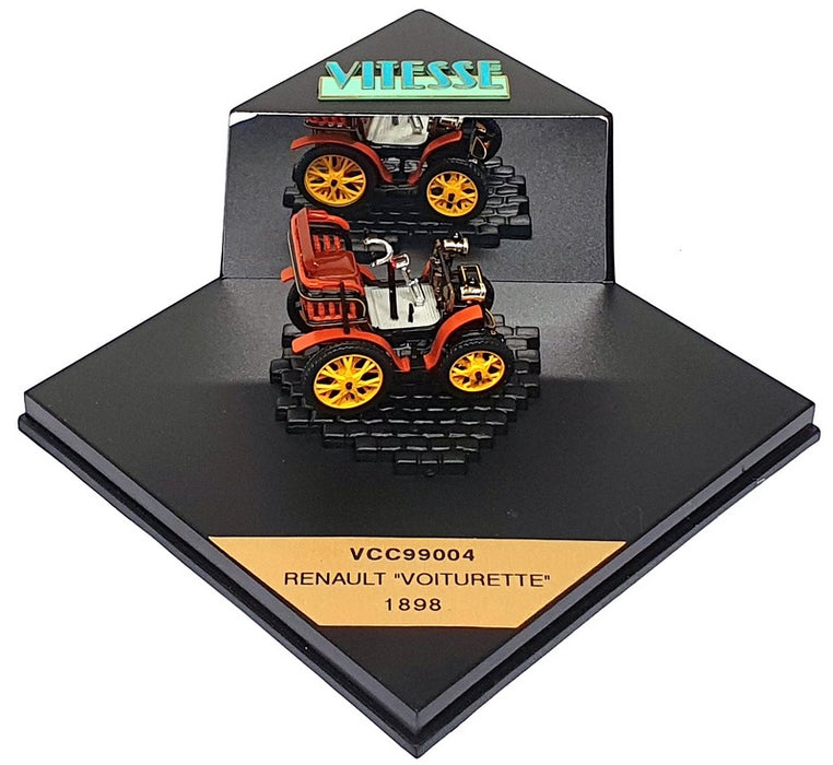 Vitesse 1/43 Scale VCC99004 - 1898 Renault Voiturette - Brown/Yellow