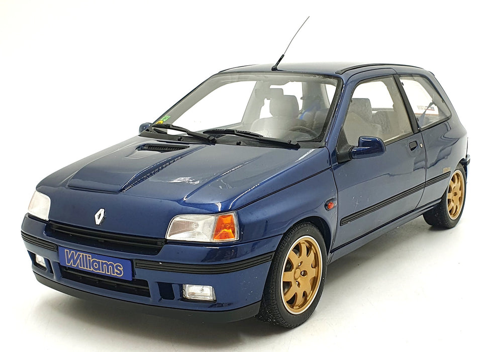 OTTO 1/12 Scale Resin G071 - Renault Clio Wiliams - Blue