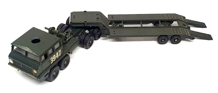 Solido 1/67 Scale Diecast 211 - Military Berliet T12 Tank Transporter - Green