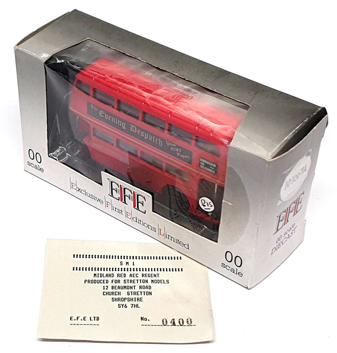 EFE 1/76 Scale 101007A - AEC Regent RT DD Bus Midland Rt. 130 - Red