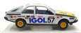 Burago 1/24 Scale Diecast 9149 - Renault Fuego #57 IGOL - White/Yellow